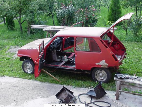 Operatiunea Cinquelle 2 - Renault 5 TS � 1979 - Am inceput interiorul sa-l - Reconditionari si Restaurari