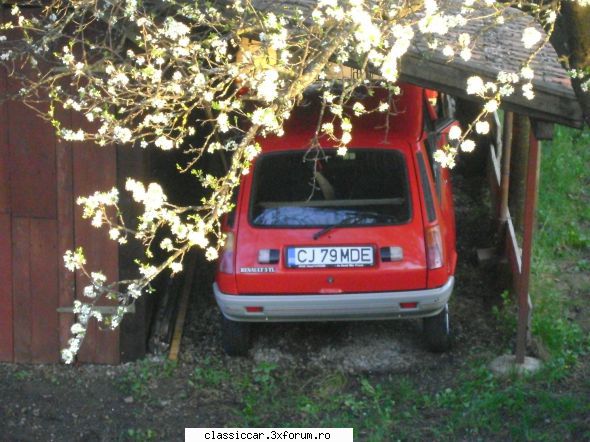 Operatiunea Cinquelle 2 - Renault 5 TS � 1979 - O poza mai artistica, cu - Reconditionari si Restaurari