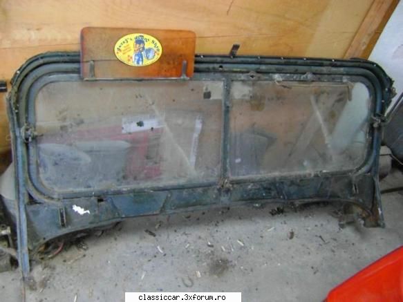 Operatiunea Gazonu' Verde - Gaz 69 AM - 1962 - Parbrizul ramasese asa cum am - Reconditionari si Restaurari