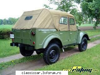 Operatiunea Gazonu' Verde - Gaz 69 AM - 1962 - Din spate ... verdele asta e - Reconditionari si Restaurari