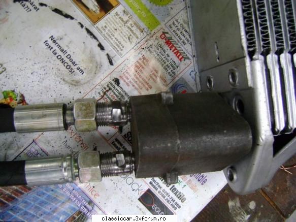 Operatiunea Portocala Mecanica - racordurile de la radiator - Reconditionari si Restaurari