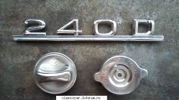 Ornamente Mercedes 240 D - Sigla -Nu mai este Capac ulei -Nu mai este Buson - Vanzari  piese si accesorii