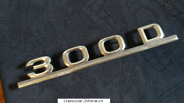 Ornamente Mercedes 240 D - Logo 300D - 60 lei - Vanzari  piese si accesorii