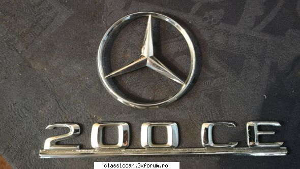 Ornamente Mercedes 240 D - Sigle Mercedes - Nu mai este - Vanzari  piese si accesorii