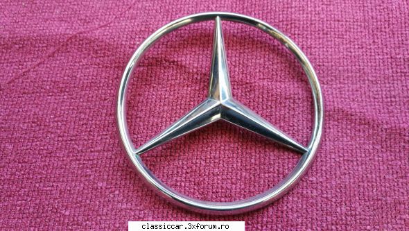 Ornamente Mercedes 240 D - Emblema mare, fara un piciorus - 30 lei - Vanzari  piese si accesorii