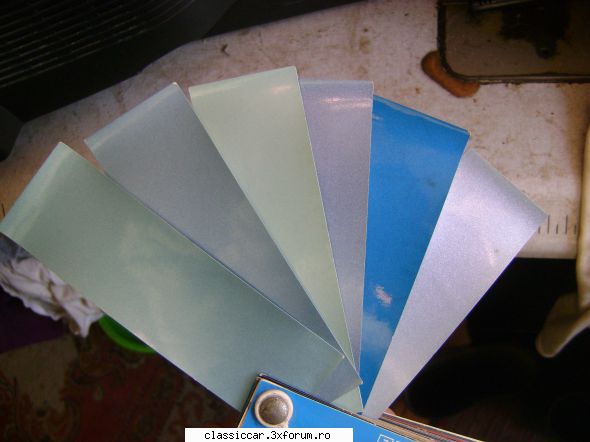 Paletar coduri culori Dacia anii 90-98 - Si astea sunt Bleu - Coltul Tehnic