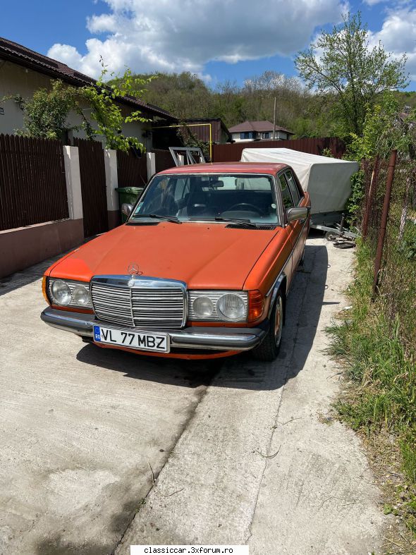 "Pătlăgica mecanică" - 1977 Mercedes 240 D (W123) - A beneficiat de un trat - Prezentare masini