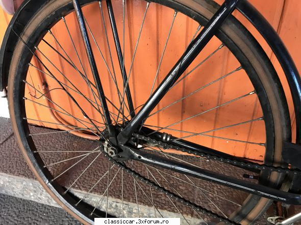 Pegas Ideal - Și roata spate cu spițe - Prezentare motociclete, motorete si biciclete de colectie