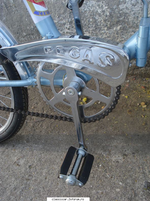 Pegas camping - a sosit de la cromare ap�r�toarea - Prezentare motociclete, motorete si biciclete de colectie