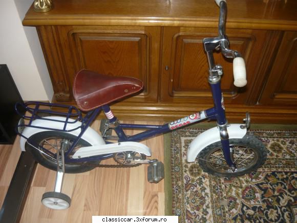 Pegas mini restaurat - Fiul meu are 3 ani si10 - Prezentare motociclete, motorete si biciclete de colectie