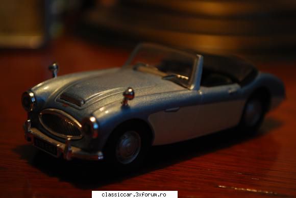 Pentru pasionati - Austin Healey 3000, Hongwell 1:43, stare - Modelism si machetute