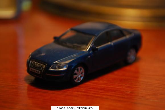 Pentru pasionati - Si un Audi A6 (Typ 4F), Hongwell 1:72, stare - Modelism si machetute