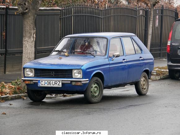 Peugeot 104 - Mai exista aceste masini in CJ si BV??? - Am vazut prin Romania