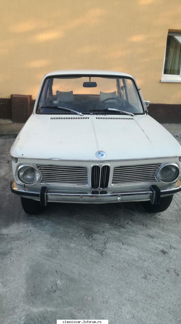 Piatra Neamt - BMW 1602 di 1969, salvata - Am vazut prin Romania