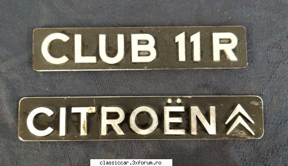 Piese Oltcit - Logo citroen si club 11R - 100 lei Se dau doar - Vanzari  piese si accesorii