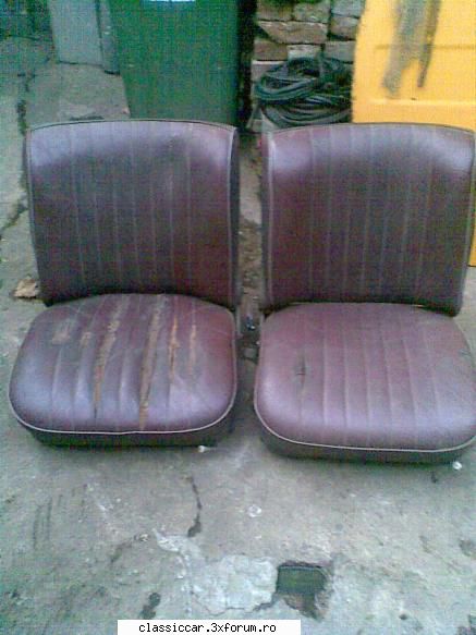 Piese Renault 16 - Si doua scaune de fata pentru Renault 16, culoare - Vanzari  piese si accesorii
