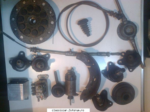 Piese Renault 16 - Burdufe diverse, sabot si tambur frana spate - Vanzari  piese si accesorii