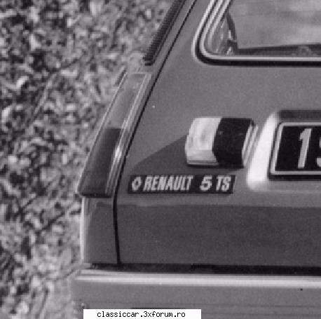 Piese Renault 5 - Sunt poze mai sus. Emblema este cu TS sau e bun - Cumparari piese
