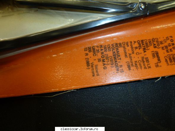 Piese VW R16 si R12 - R12 Ford Opel Rekord, Commodore VW - Vanzari  piese si accesorii
