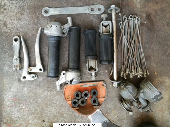 Piese motorete, motociclete - Diverse pentru Mobra: Scarite spate - 50 lei - Vanzari  piese si accesorii