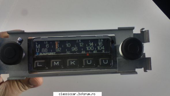 Piese noi Renault 10 - Am gasit un radio BLAUPUNKT FRANKFURT Este perfct - Vanzari  piese si accesorii
