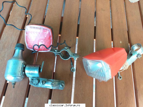 Piese pegas - Set faruri si dinam pegas, 110 lei - Vanzari-Cumparari biciclete