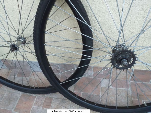Piese pegas - Set roti Tohan cu cauciucuri originale dar - Vanzari-Cumparari biciclete
