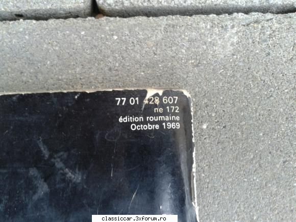 Piese rare dacia 1300 - an 1970 - BTL-gordini - Vanzari  piese si accesorii