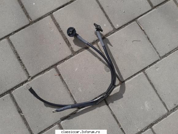 Piese rare dacia 1300 - an 1970 - S-a adaugat ' set borne originale + cabluri - Vanzari  piese si accesorii