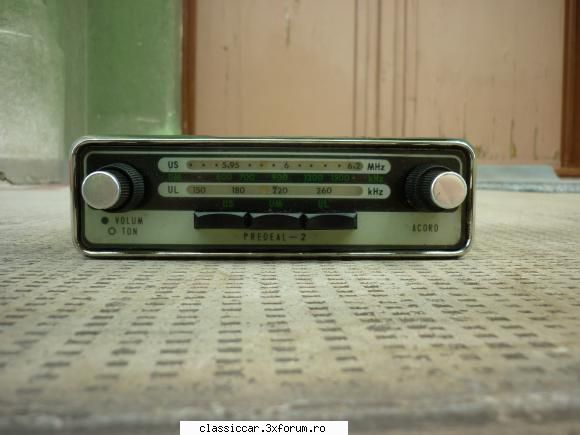 Piese rare dacia 1300 - an 1970 - S-a adaugat : -radio PREDEAL 2 in stare - Vanzari  piese si accesorii