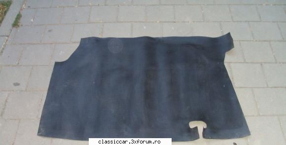 Piese rare dacia 1300 - an 1970 - S-a adaugat : - covor original dacia 1300 - Vanzari  piese si accesorii