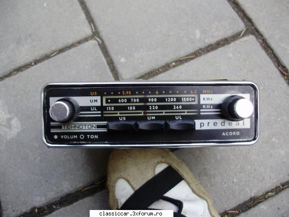 Piese rare dacia 1300 - an 1970 - S-a adaugat : -radio PREDEAL in stare f.buna - Vanzari  piese si accesorii