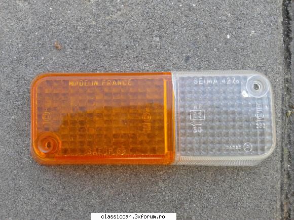 Piese rare dacia 1300 - an 1970 - S-au adaugat : -set lampi stop stg.+dr.spate - Vanzari  piese si accesorii