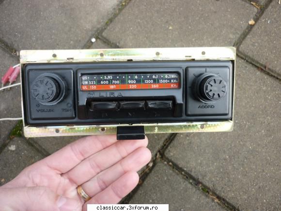 Piese rare dacia 1300 - an 1970 - S-a adaugat : - radio '' LIRA " - NOU - 90 lei - Vanzari  piese si accesorii