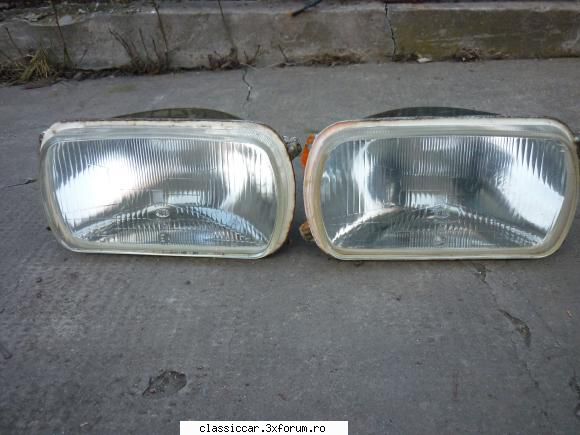 Piese rare dacia 1300 - an 1970 - S-au adaugat : - set faruri ELBA - stare f - Vanzari  piese si accesorii