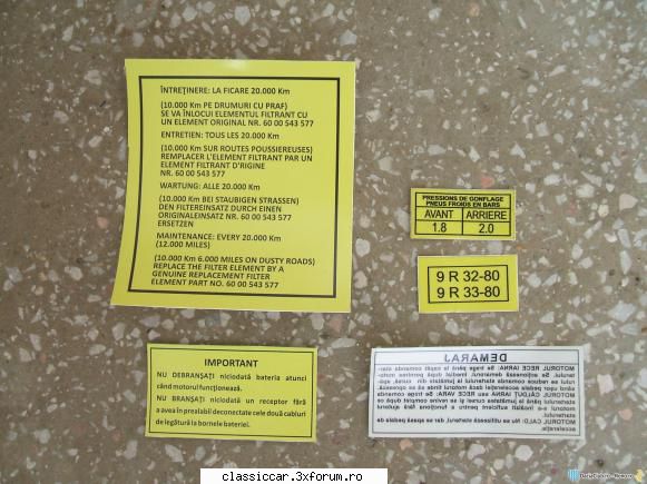 Piese rare dacia 1300 - an 1970 - BTL-gordini - Vanzari  piese si accesorii
