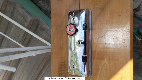 Piese rare dacia 1300 - an 1970 - Capac culbutori crom stare foarte buna -199 - Vanzari  piese si accesorii