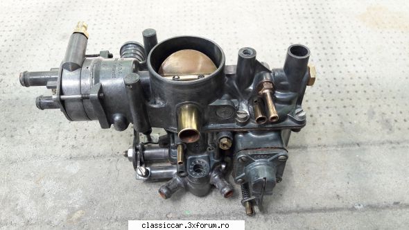 Piese rare dacia 1300 - an 1970 - Carburator Solex 32 dita 3 dacia ron - Vanzari  piese si accesorii