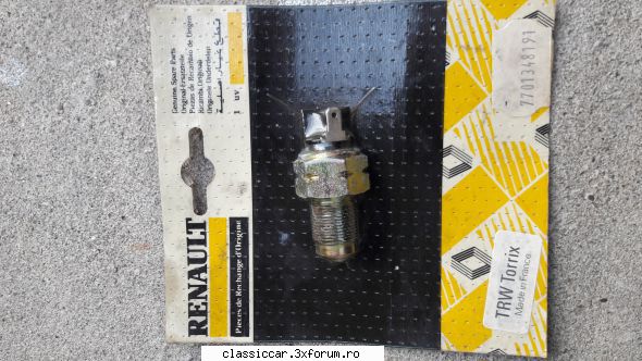 Piese rare dacia 1300 - an 1970 - Bulb "NOU" francez pt.becuri marsarier -85 lei - Vanzari  piese si accesorii