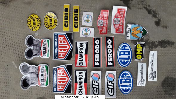 Piese rare dacia 1300 - an 1970 - Set stickere auto - 99 lei - Vanzari  piese si accesorii
