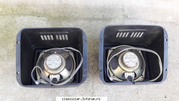Piese rare dacia 1300 - an 1970 - Set boxe ORION japoneze 12 cm diam difuzor - Vanzari  piese si accesorii