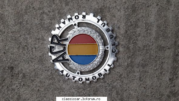 Piese rare dacia 1300 - an 1970 - Stema ACR- 60 LEI - Vanzari  piese si accesorii