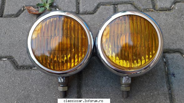 Piese rare dacia 1300 - an 1970 - Proiectoare ceață "NOI" -12,5 cm - Vanzari  piese si accesorii