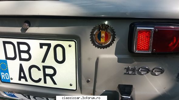 Piese rare dacia 1300 - an 1970 - Da,intr-adevar asa este cu stema.Eu unul am - Vanzari  piese si accesorii