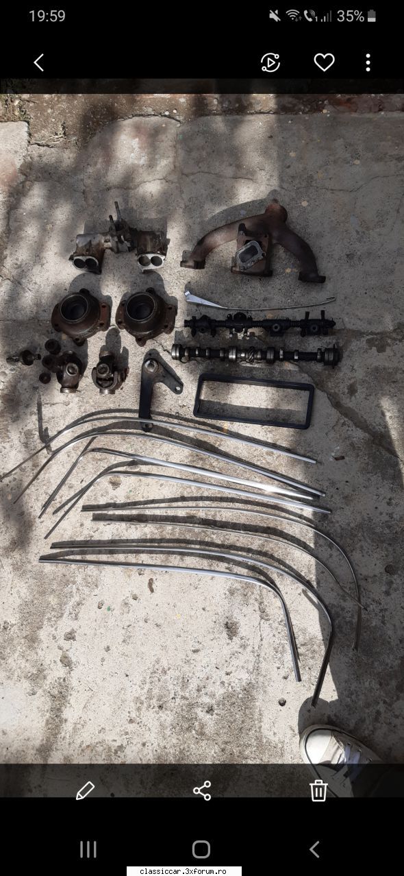 Piese rare dacia 1300 - an 1970 - Lot piese dacia lei Tel - Vanzari  piese si accesorii