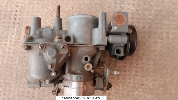 Piese rare dacia 1300 - an 1970 - Carburator SOLEX 32 demontat de pe Renault lei - Vanzari  piese si accesorii