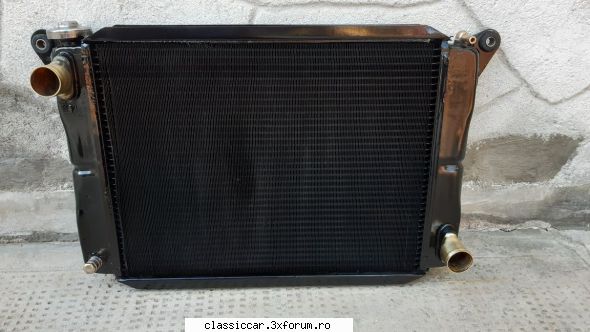Piese rare dacia 1300 - an 1970 - V�nd radiator reconditionat primul model - Vanzari  piese si accesorii
