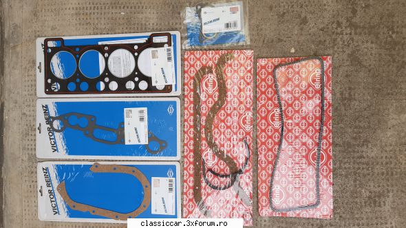 Piese rare dacia 1300 - an 1970 - Vand set garnituri motor 1.3 dacia marca - Vanzari  piese si accesorii