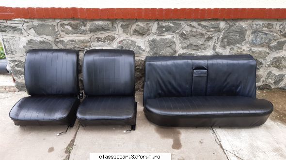 Piese rare dacia 1300 - an 1970 - Vand set scaune originale Dacia 1300 in stare - Vanzari  piese si accesorii