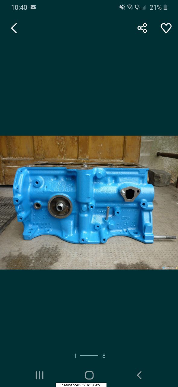 Piese rare dacia 1300 - an 1970 - V�nd bloc motor lei transport gratuit fan - Vanzari  piese si accesorii